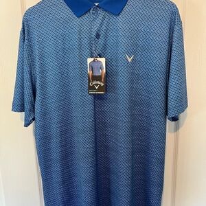 Callaway Opti-Dri Men's Blue Polo Shirt